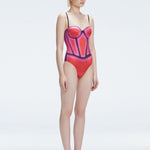 Camilla Red Underwired Swimsuit | Moeva | Swimsuit | Each week unveils new pieces—luxury swimwear, fluid resort silhouettes, and elevated summer-to-evening essentials designed to carry you from coastal escapes to city nights.