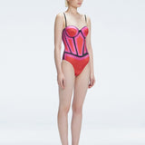 Camilla Red Underwired Swimsuit | Moeva | One-Piece | Each week unveils new pieces—luxury swimwear, fluid resort silhouettes, and elevated summer-to-evening essentials designed to carry you from coastal escapes to city nights.