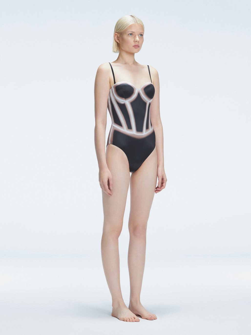 Camilla Black Underwired Swimsuit | Moeva | One-Piece | Each week unveils new pieces—luxury swimwear, fluid resort silhouettes, and elevated summer-to-evening essentials designed to carry you from coastal escapes to city nights.