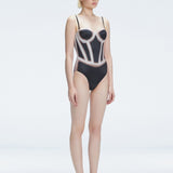 Camilla Black Underwired Swimsuit | Moeva | One-Piece | Each week unveils new pieces—luxury swimwear, fluid resort silhouettes, and elevated summer-to-evening essentials designed to carry you from coastal escapes to city nights.