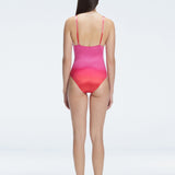 Natalie Lim Suarez - Marina Swimsuit And Esmeralda Red Maxi Skirt with Front Ruched Detail | Moeva | One-Piece | Each week unveils new pieces—luxury swimwear, fluid resort silhouettes, and elevated summer-to-evening essentials designed to carry you from coastal escapes to city nights.