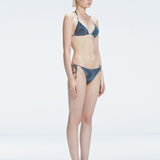 Hermione Black Triangle 3D Bikini Top | Moeva | Bikini Top | Each week unveils new pieces—luxury swimwear, fluid resort silhouettes, and elevated summer-to-evening essentials designed to carry you from coastal escapes to city nights.