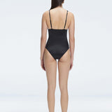Marina Black V Neck Swimsuit | Moeva | One-Piece | Each week unveils new pieces—luxury swimwear, fluid resort silhouettes, and elevated summer-to-evening essentials designed to carry you from coastal escapes to city nights.