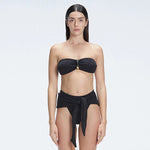 Ilana Black Bandeu Full Coverage Piece Bikini Set | Moeva | Bikini Set | Each week unveils new pieces—luxury swimwear, fluid resort silhouettes, and elevated summer-to-evening essentials designed to carry you from coastal escapes to city nights.