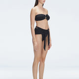 Ilana Black Full Coverage Bikini Bottom | Moeva | Bikini Bottom | Each week unveils new pieces—luxury swimwear, fluid resort silhouettes, and elevated summer-to-evening essentials designed to carry you from coastal escapes to city nights.