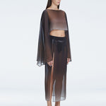 Tabitha Black Optical Maxi Skirt | Moeva | Skirt | Each week unveils new pieces—luxury swimwear, fluid resort silhouettes, and elevated summer-to-evening essentials designed to carry you from coastal escapes to city nights.