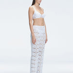 Elysia White Lace Crochet High-Waist Pants | Moeva | Set | Each week unveils new pieces—luxury swimwear, fluid resort silhouettes, and elevated summer-to-evening essentials designed to carry you from coastal escapes to city nights.