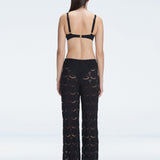 Elysia Black Lace Crochet High Waist Pants | Moeva | Shirt and Pants | Each week unveils new pieces—luxury swimwear, fluid resort silhouettes, and elevated summer-to-evening essentials designed to carry you from coastal escapes to city nights.
