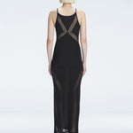 Chiara King - Odessa Black V Neck Knit Maxi Dress | Moeva | Dress | Each week unveils new pieces—luxury swimwear, fluid resort silhouettes, and elevated summer-to-evening essentials designed to carry you from coastal escapes to city nights.