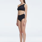 Romina One Shoulder High Waist Solid Bikini Sets | Moeva | Bikini Set | Each week unveils new pieces—luxury swimwear, fluid resort silhouettes, and elevated summer-to-evening essentials designed to carry you from coastal escapes to city nights.