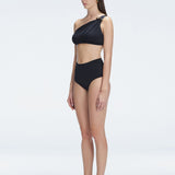Romina One Shoulder Solid Bikini Top | Moeva | Bikini Top | Each week unveils new pieces—luxury swimwear, fluid resort silhouettes, and elevated summer-to-evening essentials designed to carry you from coastal escapes to city nights.