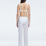 Angelique White High Waist Beach Pant | Moeva | Pants | Each week unveils new pieces—luxury swimwear, fluid resort silhouettes, and elevated summer-to-evening essentials designed to carry you from coastal escapes to city nights.