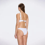 Grasse White Mid Coverage Bikini Bottom | Moeva | Bikini Bottom | Each week unveils new pieces—luxury swimwear, fluid resort silhouettes, and elevated summer-to-evening essentials designed to carry you from coastal escapes to city nights.