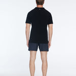 Atticus Black V-Neck Polo T-Shirt | Moeva | T-Shirt | Each week unveils new pieces—luxury swimwear, fluid resort silhouettes, and elevated summer-to-evening essentials designed to carry you from coastal escapes to city nights.