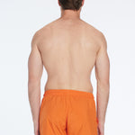 Louis Orange Quick-Dry Swim Shorts | Moeva | Shorts | Each week unveils new pieces—luxury swimwear, fluid resort silhouettes, and elevated summer-to-evening essentials designed to carry you from coastal escapes to city nights.