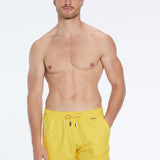 Louis Yellow Quick-Dry Swim Shorts | Moeva | Men Ultralight Swim Shorts | Each week unveils new pieces—luxury swimwear, fluid resort silhouettes, and elevated summer-to-evening essentials designed to carry you from coastal escapes to city nights.