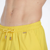 Louis Yellow Quick-Dry Swim Shorts | Moeva | Men Ultralight Swim Shorts | Each week unveils new pieces—luxury swimwear, fluid resort silhouettes, and elevated summer-to-evening essentials designed to carry you from coastal escapes to city nights.