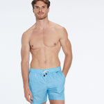 Louis Turquoise Quick-Dry Swim Shorts | Moeva | Shorts | Each week unveils new pieces—luxury swimwear, fluid resort silhouettes, and elevated summer-to-evening essentials designed to carry you from coastal escapes to city nights.