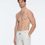 Louis White Quick-Dry Swim Shorts | Moeva | Shorts | Each week unveils new pieces—luxury swimwear, fluid resort silhouettes, and elevated summer-to-evening essentials designed to carry you from coastal escapes to city nights.