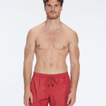 Louis Red Quick-Dry Swim Shorts | Moeva | Shorts | Each week unveils new pieces—luxury swimwear, fluid resort silhouettes, and elevated summer-to-evening essentials designed to carry you from coastal escapes to city nights.