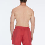 Louis Red Quick-Dry Swim Shorts | Moeva | Shorts | Each week unveils new pieces—luxury swimwear, fluid resort silhouettes, and elevated summer-to-evening essentials designed to carry you from coastal escapes to city nights.