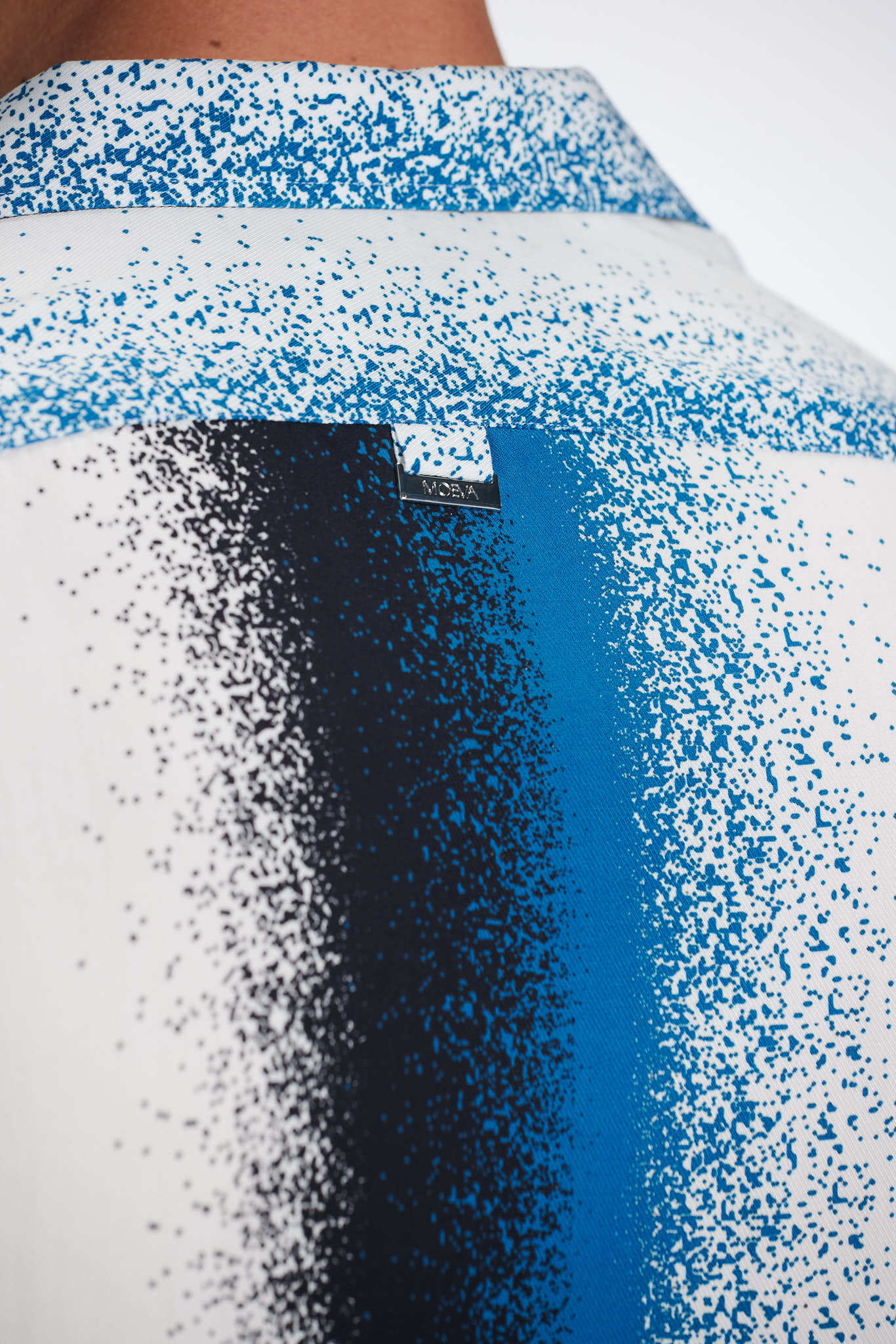 Caspian Blue Degraded Cotton Camp-Collar Shirt | Moeva | | Each week unveils new pieces—luxury swimwear, fluid resort silhouettes, and elevated summer-to-evening essentials designed to carry you from coastal escapes to city nights.