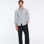 James Grey Linen Slim-Fit Shirt | Moeva | Shirt | Each week unveils new pieces—luxury swimwear, fluid resort silhouettes, and elevated summer-to-evening essentials designed to carry you from coastal escapes to city nights.