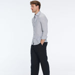 James Grey Linen Slim-Fit Shirt | Moeva | Shirt | Each week unveils new pieces—luxury swimwear, fluid resort silhouettes, and elevated summer-to-evening essentials designed to carry you from coastal escapes to city nights.