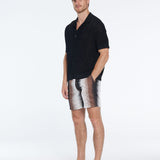 Dominic Brown Degraded Cotton Shorts | Moeva | Shorts | Each week unveils new pieces—luxury swimwear, fluid resort silhouettes, and elevated summer-to-evening essentials designed to carry you from coastal escapes to city nights.