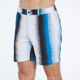 Dominic Blue Degraded Cotton Shorts | Moeva | Shorts | Each week unveils new pieces—luxury swimwear, fluid resort silhouettes, and elevated summer-to-evening essentials designed to carry you from coastal escapes to city nights.