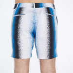 Dominic Blue Degraded Cotton Shorts | Moeva | Shorts | Each week unveils new pieces—luxury swimwear, fluid resort silhouettes, and elevated summer-to-evening essentials designed to carry you from coastal escapes to city nights.