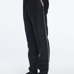 Joseph Black Linen Straight-Leg Pants | Moeva | Pants | Each week unveils new pieces—luxury swimwear, fluid resort silhouettes, and elevated summer-to-evening essentials designed to carry you from coastal escapes to city nights.