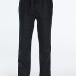 Joseph Black Linen Straight-Leg Pants | Moeva | Pants | Each week unveils new pieces—luxury swimwear, fluid resort silhouettes, and elevated summer-to-evening essentials designed to carry you from coastal escapes to city nights.