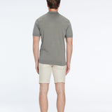 Johan Khaki Cotton Polo Shirt | Moeva | Men Polo Shirts | Each week unveils new pieces—luxury swimwear, fluid resort silhouettes, and elevated summer-to-evening essentials designed to carry you from coastal escapes to city nights.