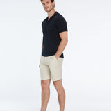 Johan Black Cotton Polo Shirt | Moeva | Men Polo Shirts | Each week unveils new pieces—luxury swimwear, fluid resort silhouettes, and elevated summer-to-evening essentials designed to carry you from coastal escapes to city nights.