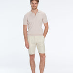 Johan Nude Cotton Polo Shirt | Moeva | T-Shirt | Each week unveils new pieces—luxury swimwear, fluid resort silhouettes, and elevated summer-to-evening essentials designed to carry you from coastal escapes to city nights.