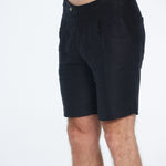 Marco Linen Black Shorts | Moeva | Shorts | Each week unveils new pieces—luxury swimwear, fluid resort silhouettes, and elevated summer-to-evening essentials designed to carry you from coastal escapes to city nights.