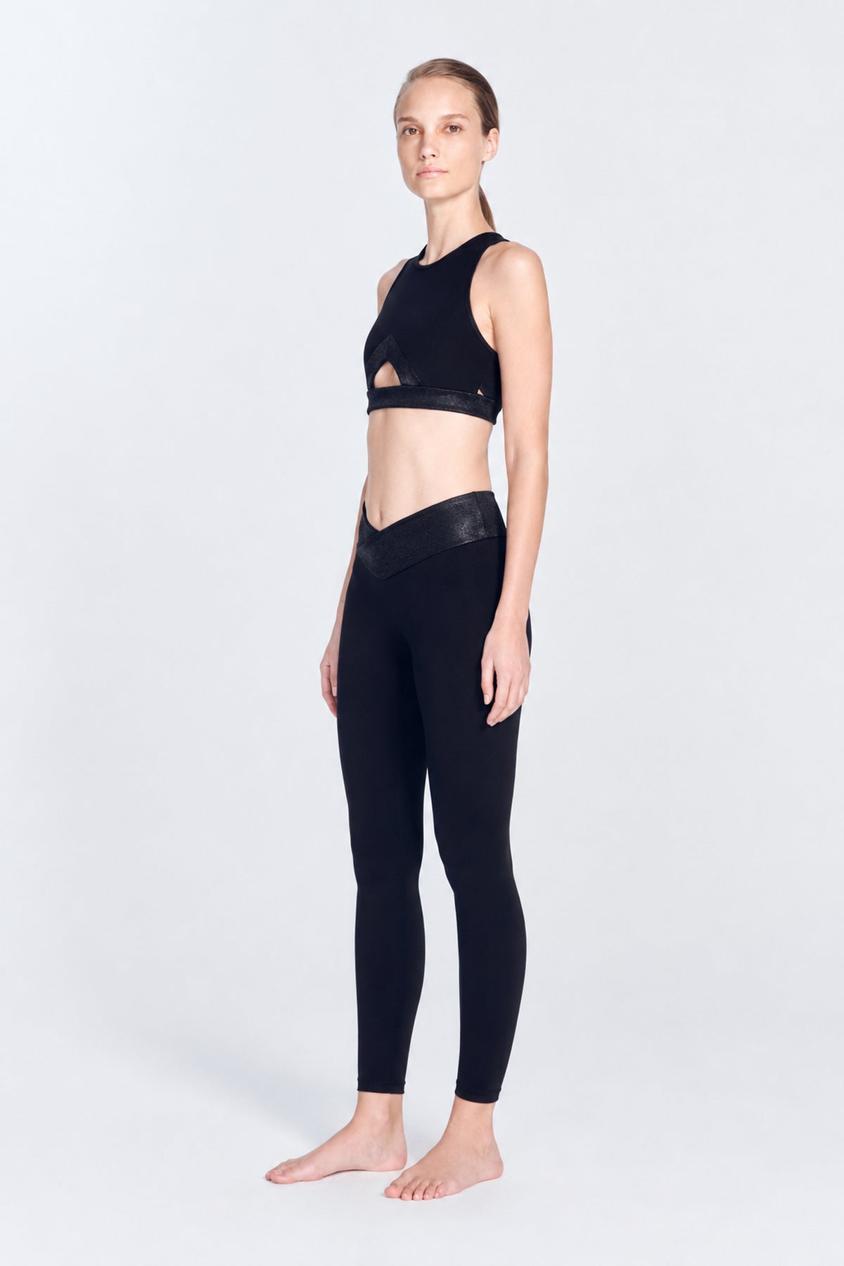 Melina Black Leggings