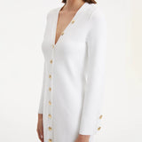 Nira White Dress | Moeva | RTW Dresses | Each week unveils new pieces—luxury swimwear, fluid resort silhouettes, and elevated summer-to-evening essentials designed to carry you from coastal escapes to city nights.