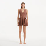 Rayan Brown Dress