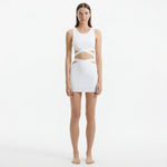 Garda Top & Jazero Skirt White Knitted Cut-Out Set | Moeva | Set | Each week unveils new pieces—luxury swimwear, fluid resort silhouettes, and elevated summer-to-evening essentials designed to carry you from coastal escapes to city nights.