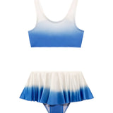 Peachy Blue/White Scoop Neck Skirted Kids Bikini Set | Moeva | | Each week unveils new pieces—luxury swimwear, fluid resort silhouettes, and elevated summer-to-evening essentials designed to carry you from coastal escapes to city nights.