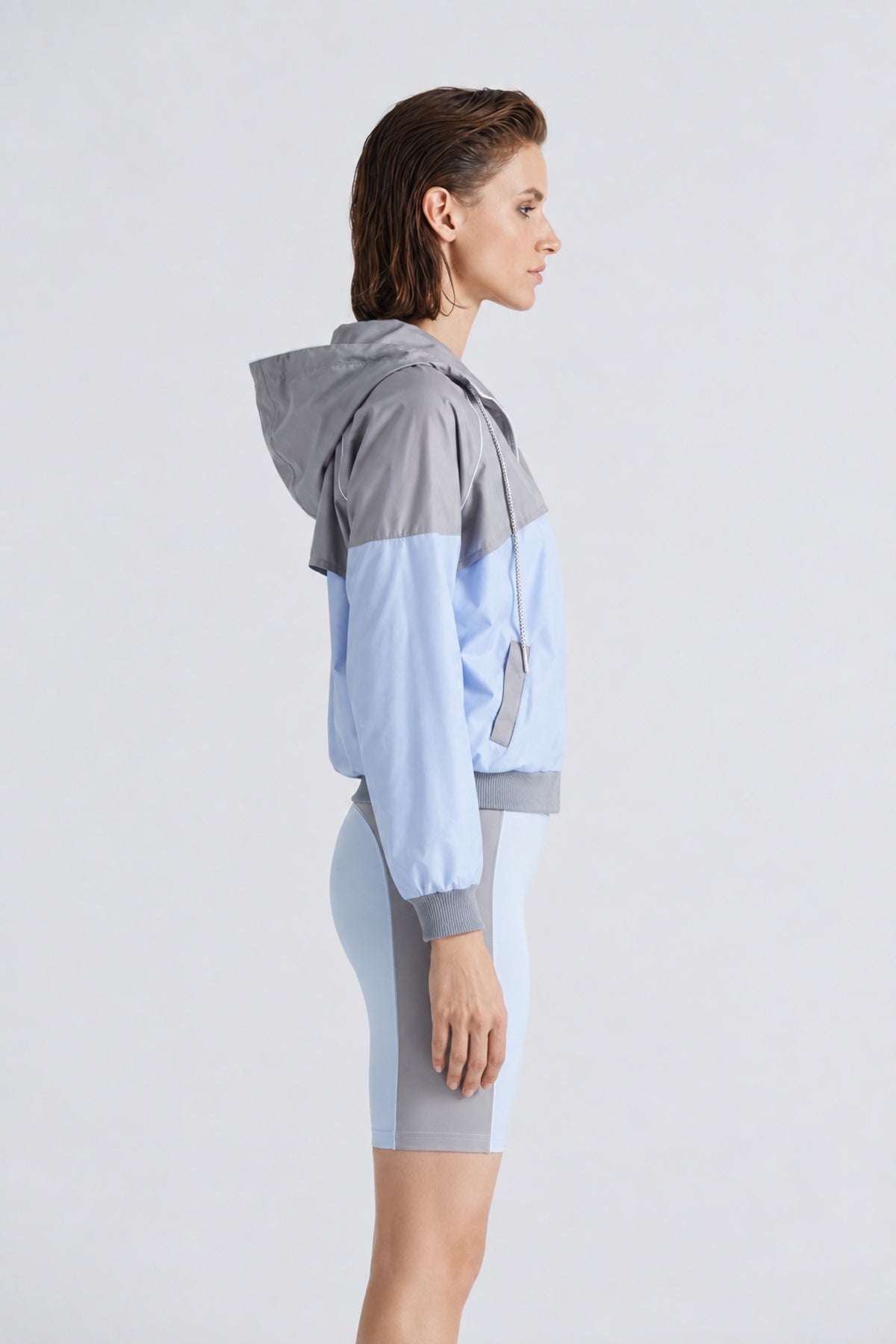 Parker Grey/Blue Jacket