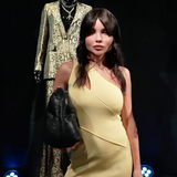 Elena Pani - Shore Yellow One-Shoulder Maxi Knitted Dress with Cut-Out Details | Moeva | RTW Dresses | Each week unveils new pieces—luxury swimwear, fluid resort silhouettes, and elevated summer-to-evening essentials designed to carry you from coastal escapes to city nights.
