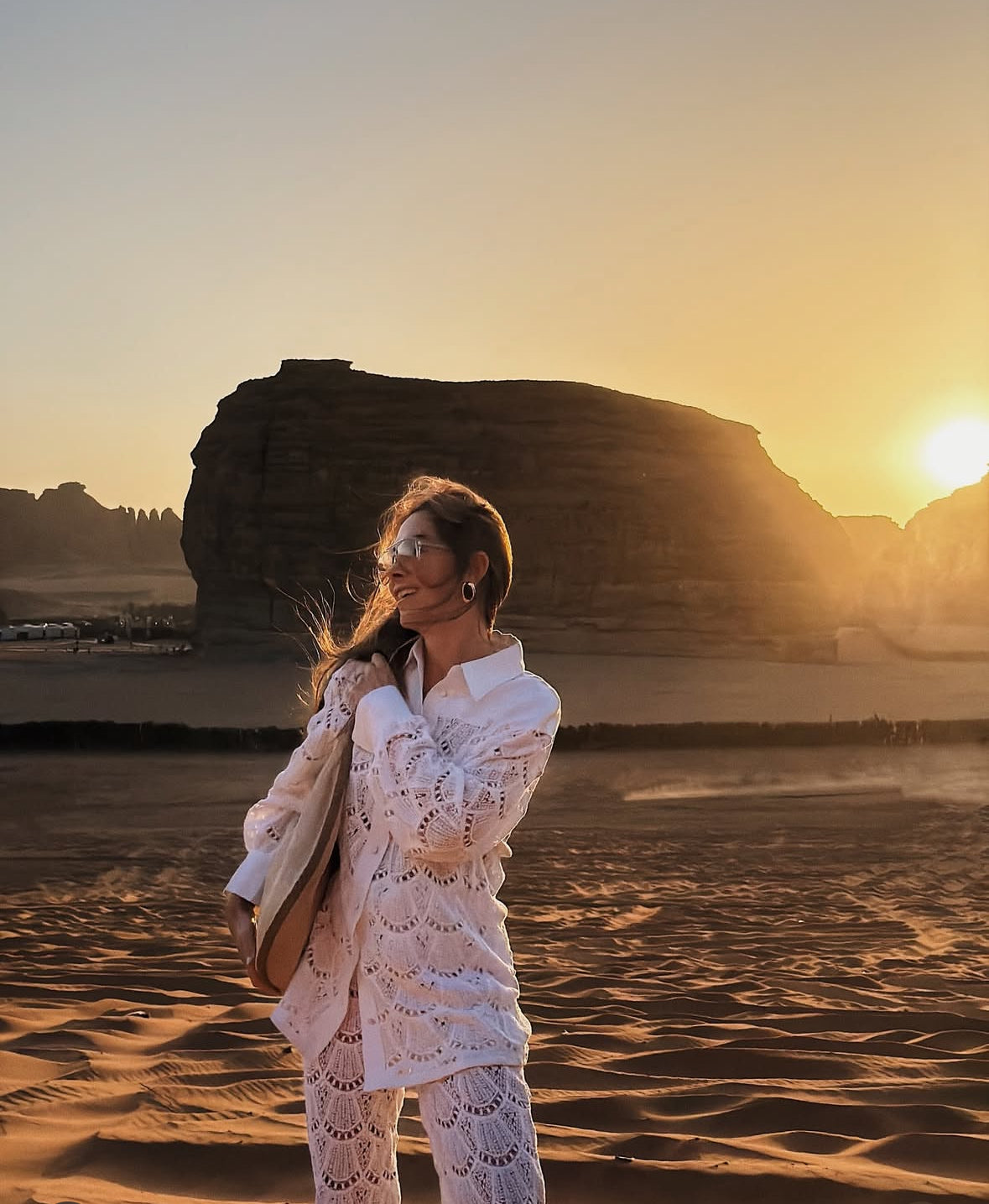 Julia Mateian - Nola White Crochet Shirt & Elysia White Crochet High-Waist Pants Set | Moeva | Set | Each week unveils new pieces—luxury swimwear, fluid resort silhouettes, and elevated summer-to-evening essentials designed to carry you from coastal escapes to city nights.