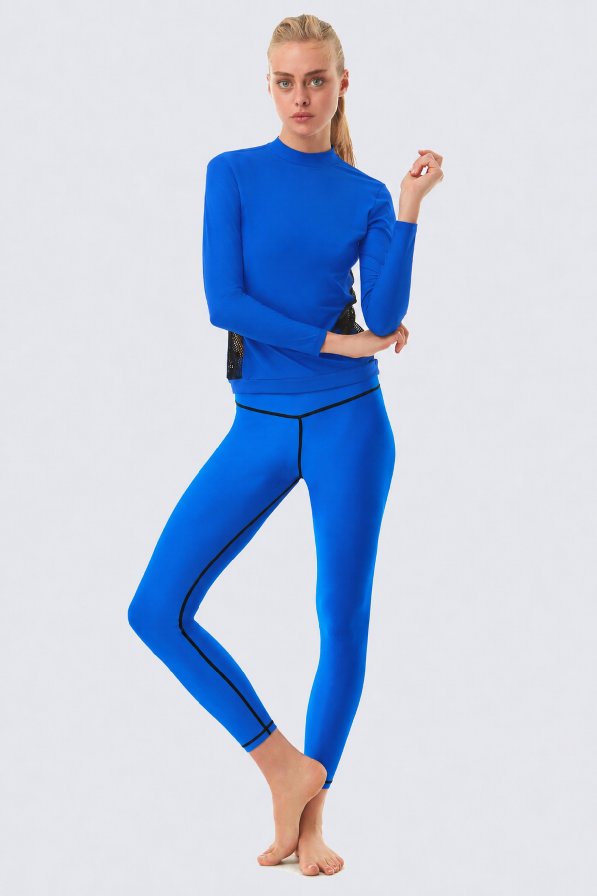 Jasmine Blue/Black Top