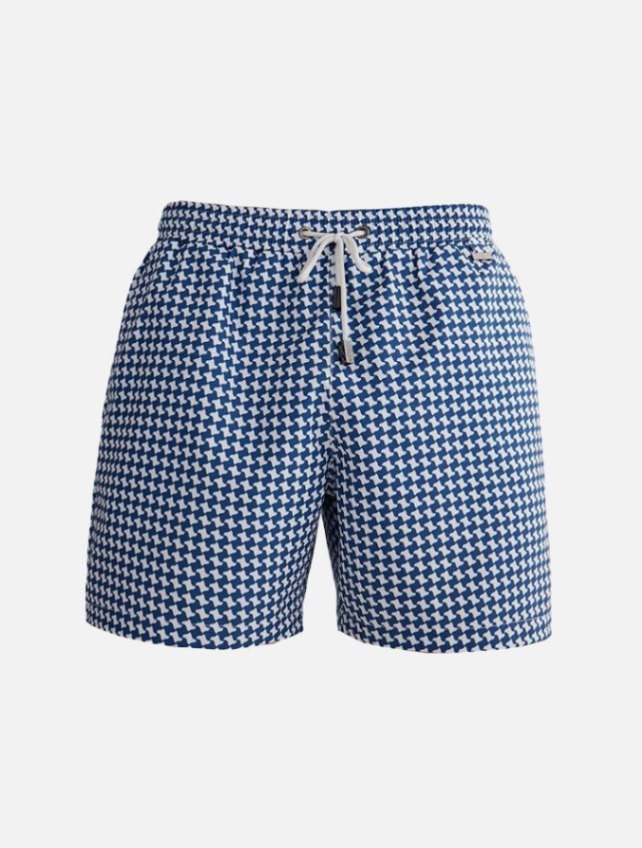 Louis Blue Mirage Quick-Dry Swim Shorts | Moeva | Men Ultralight Swim Shorts | Each week unveils new pieces—luxury swimwear, fluid resort silhouettes, and elevated summer-to-evening essentials designed to carry you from coastal escapes to city nights.