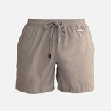 Louis Khaki Quick-Dry Swim Shorts | Moeva | Men Ultralight Swim Shorts | Each week unveils new pieces—luxury swimwear, fluid resort silhouettes, and elevated summer-to-evening essentials designed to carry you from coastal escapes to city nights.