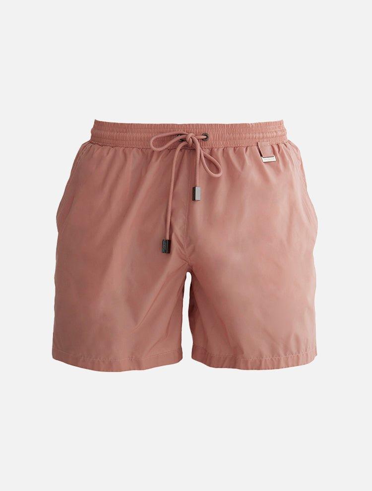 Louis Old Rose Quick-Dry Swim Shorts | Moeva | Men Ultralight Swim Shorts | Each week unveils new pieces—luxury swimwear, fluid resort silhouettes, and elevated summer-to-evening essentials designed to carry you from coastal escapes to city nights.