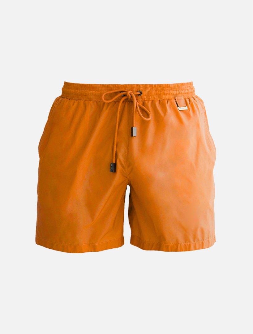 Louis Orange Quick-Dry Swim Shorts | Moeva | Men Ultralight Swim Shorts | Each week unveils new pieces—luxury swimwear, fluid resort silhouettes, and elevated summer-to-evening essentials designed to carry you from coastal escapes to city nights.
